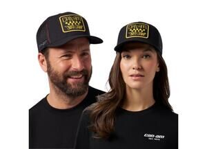 NWT Can Am Unisex CAN-AM X Fasthouse Dust Mesh Cap Hat Trucker Dad New